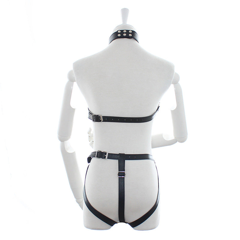 Leather Bondage Outfit, Leather Clothing, Lingerie