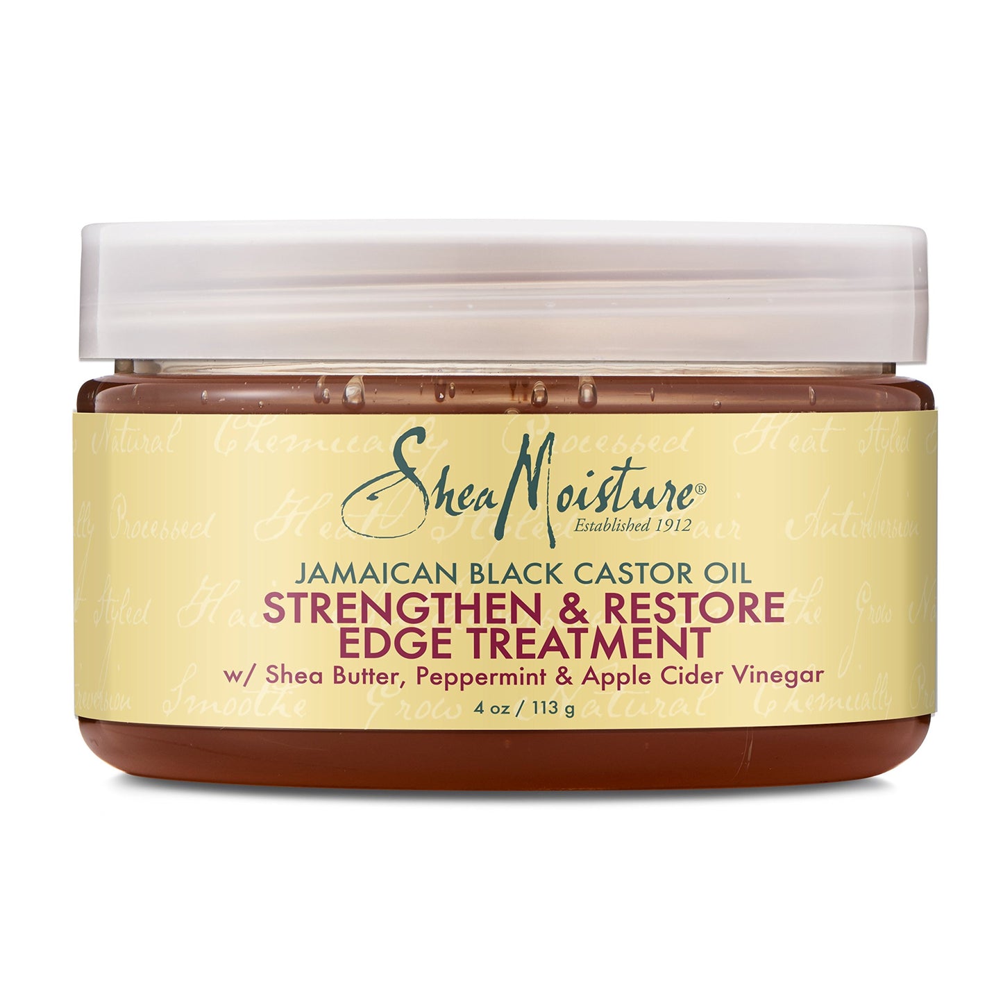 SheaMoisture 4 oz Jamaican Black Castor Oil Strengthen Grow & Restore Edge Treatment