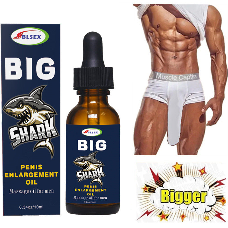 Men's Shark Essence Massage Oil 10ml for Care