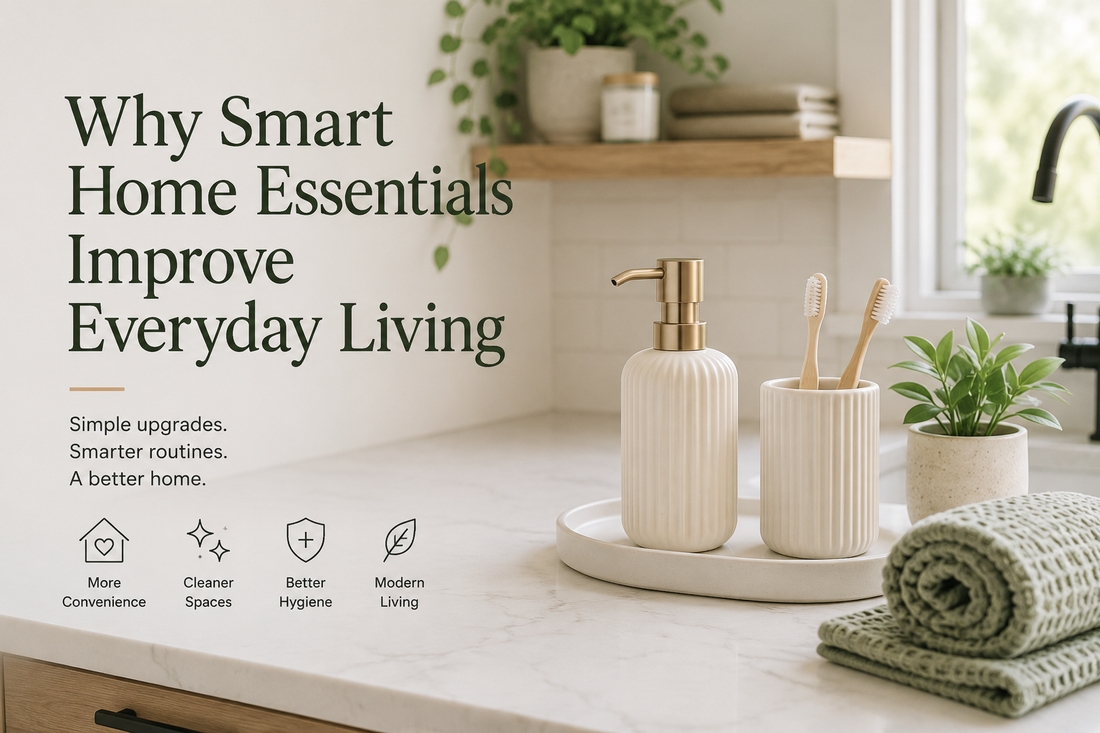 Why Smart Home Essentials Improve Everyday Living