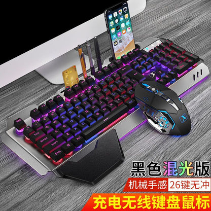 New Alliance K680 Rechargeable Wireless Keyboard Mouse Set