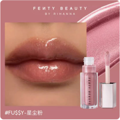 Fenty Beauty Glossy Lip Stain in Stardust Cookie 2023
