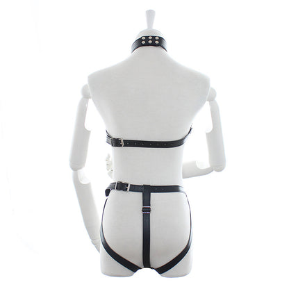 Leather Bondage Outfit, Leather Clothing, Lingerie