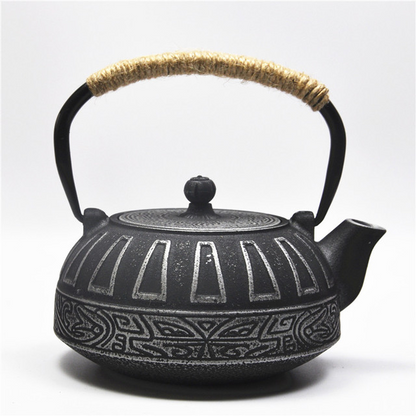 Cast Iron Tea Set with Japanese Tetsubin Teapot