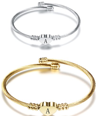 Stainless Steel Braided Bracelets for Mother's Day
