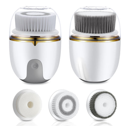 3-in-1 Electric Facial Cleansing Brush for Home Use