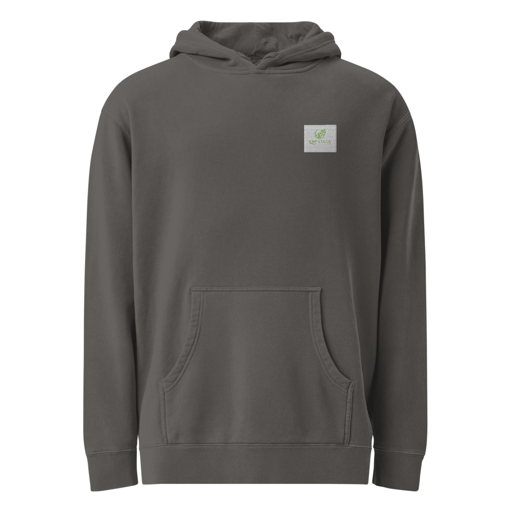 LYF STAGE Unisex Pigment-Dyed Hoodie | Independent Trading Co. PRM4500
