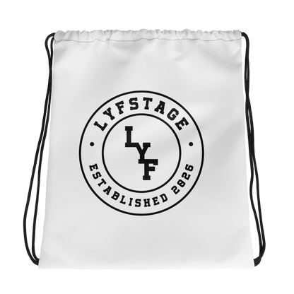 LYF All-Over Print Drawstring Bag