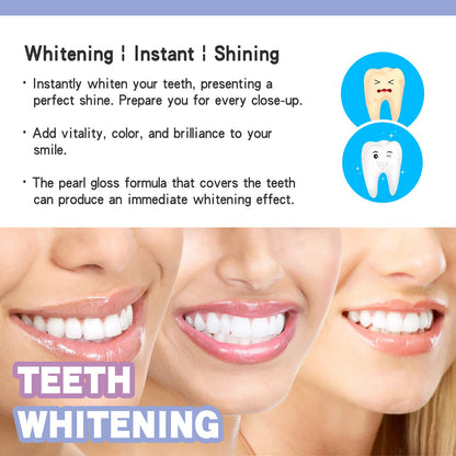 EELHOE Whitening Teeth Pen, Oral Care Clean Stains White Teeth Breath Teeth Pen with bright smiles and shining teeth.