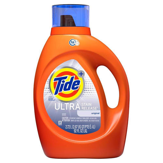 Tide Ultra Stain Release Liquid Laundry Detergent Original 48 Loads 92 fl oz