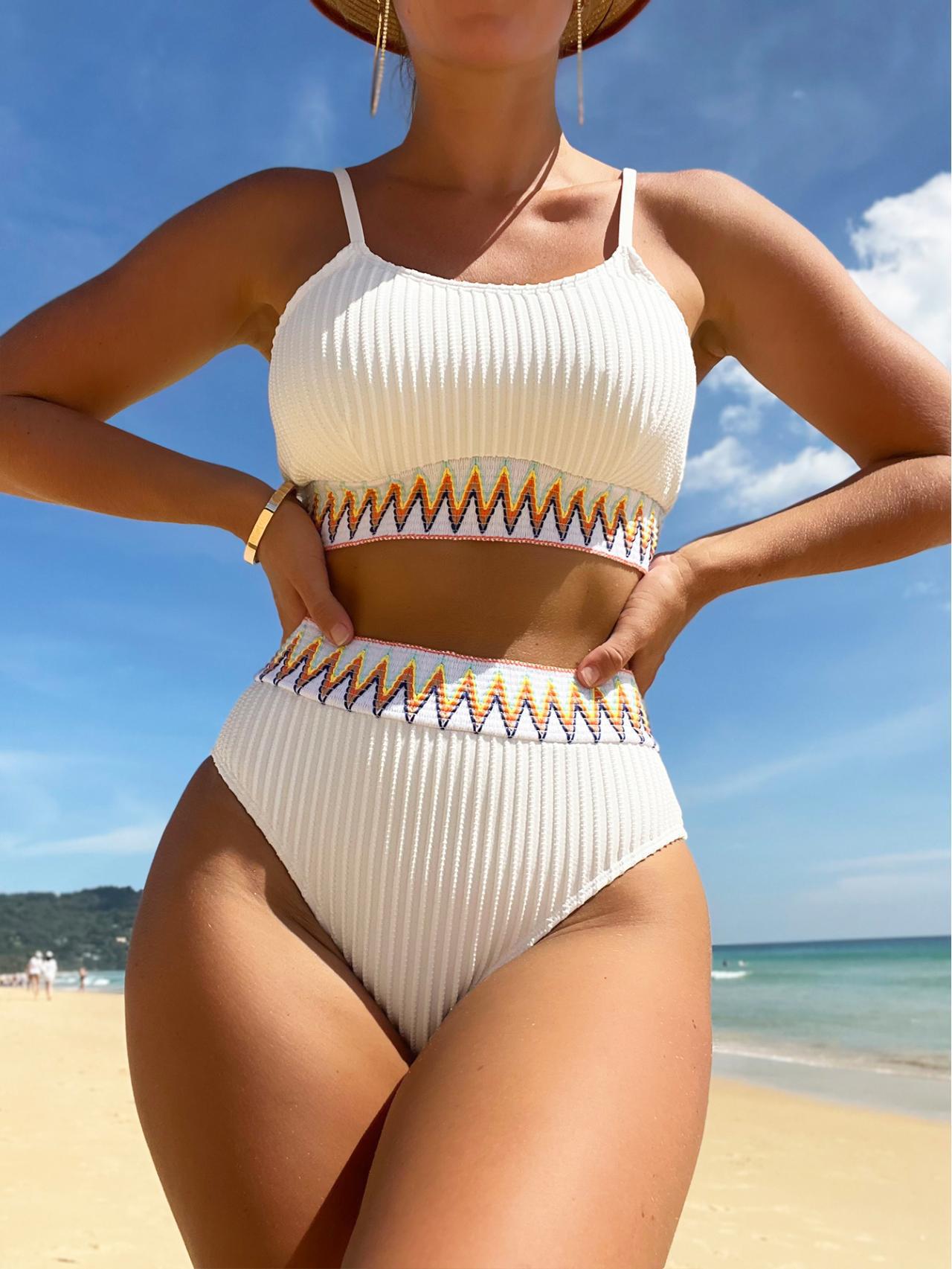 2023 Women's Sexy Bikini Two-Piece Swimwear Set