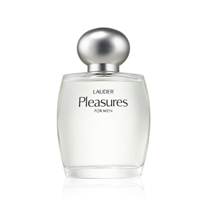 Estée Lauder Pleasures for Men Cologne Spray with Notes of Sandalwood Citrus & Nectarine 3.4 Fl Oz