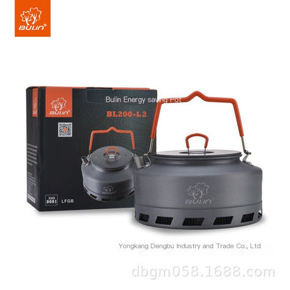 Portable Camping Kettle for Outdoor Tea Brewing