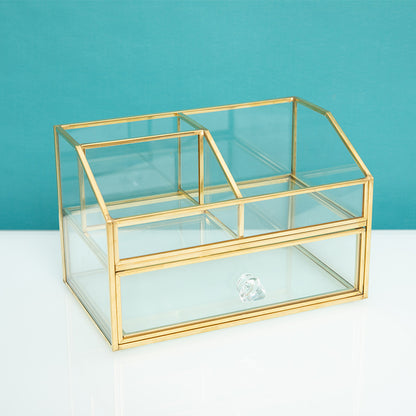 Transparent Makeup Organizer Box for Nail Products
