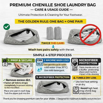 Shoe Washing Machine Bag 2 Pack for Washer Dryer Thick Padded Sneaker Laundry Bags with Mesh Panels Zipper Protective Shoe Washer Bag for Running & Gym Shoes