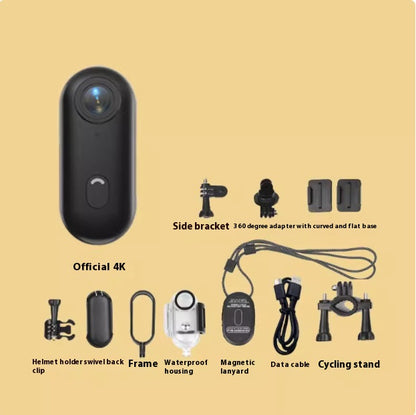 Mini 4K Action Camera - Waterproof, Wearable, Magnetic Mount