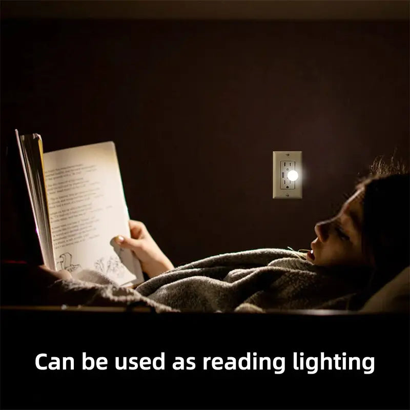 USB LED Night Light, Eye-Protection Reading Lamp