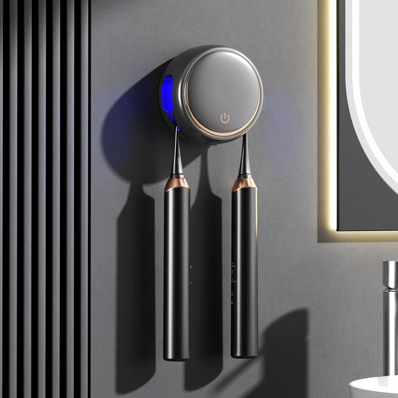UV Toothbrush Sterilizer with Timing Functions (One Set)