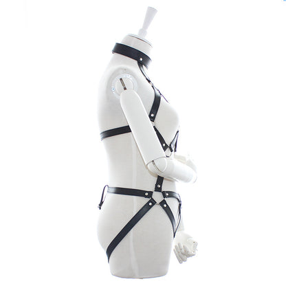 Leather Bondage Outfit, Leather Clothing, Lingerie