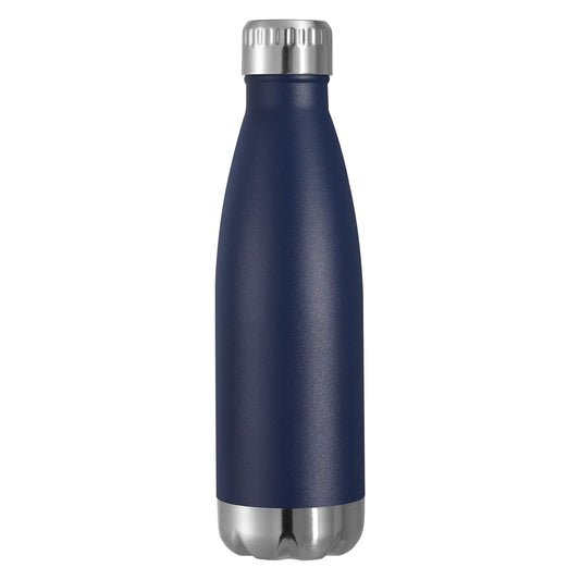 VEGOND 17oz Stainless Steel Water Bottles Reusable Metal Sports Water Bottle Keeps Drink Hot and Cold BPA Free Double Wall Vacuum Cola Shape Insulated Water Bottle for Camping Gym 1 Pack