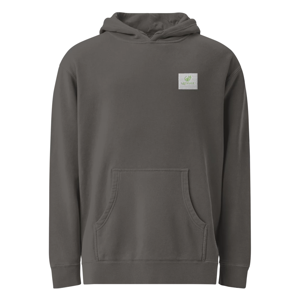 LYF STAGE Unisex Pigment-Dyed Hoodie | Independent Trading Co. PRM4500