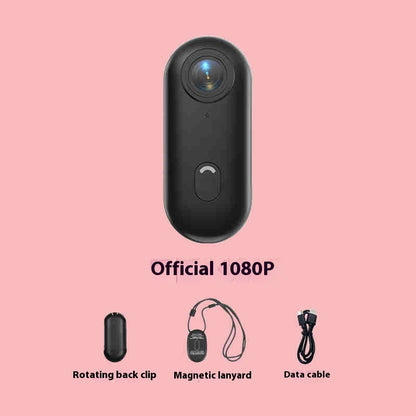 Mini 4K Action Camera - Waterproof, Wearable, Magnetic Mount