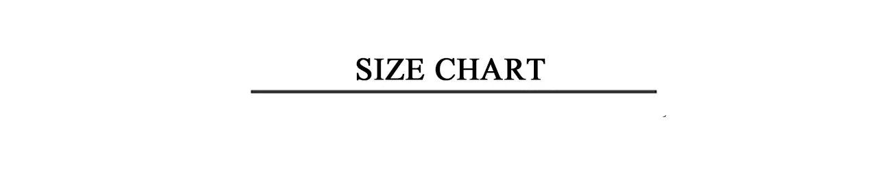 Size chart for dress measurements including various sizes and fits for accurate purchasing.