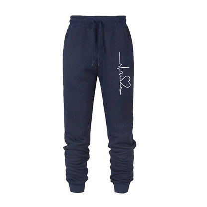 Womens Sweatpants Printing Fashion Casual Jogging Fitness Sports Trousers Street Versatile High Quality Soft Elastic Waist Pants