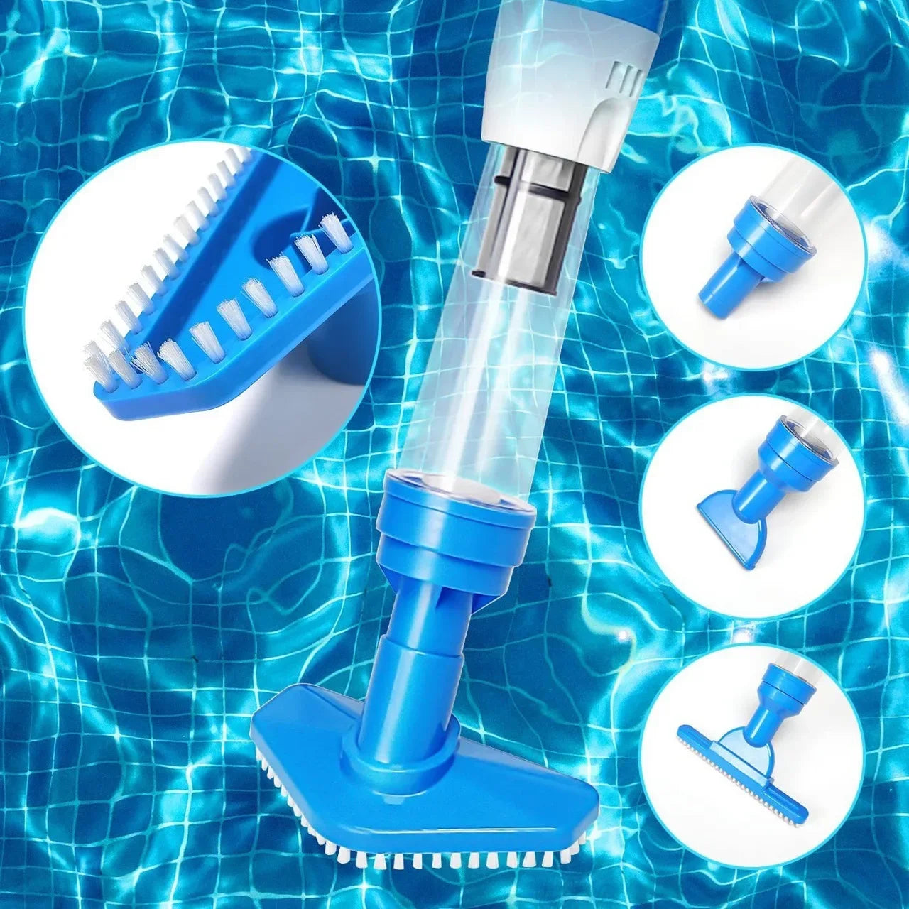 NEW Pool Cleaner Vacuum Rechargeable Pool Fish Tank Swimming Handheld Cordless Spas Hot Tubs Portable
