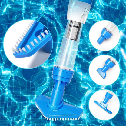 NEW Pool Cleaner Vacuum Rechargeable Pool Fish Tank Swimming Handheld Cordless Spas Hot Tubs Portable