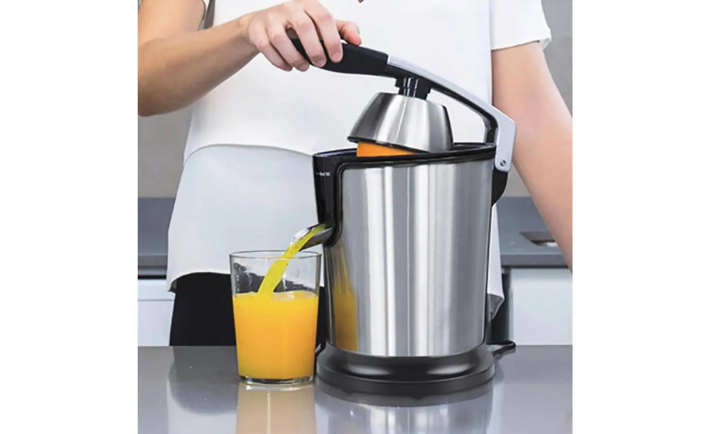 Electric Fruit Juicer Easy to Use Fruit Juicer Machine Lemon Press Extractor Comfortable Handle Kitchen Appliance