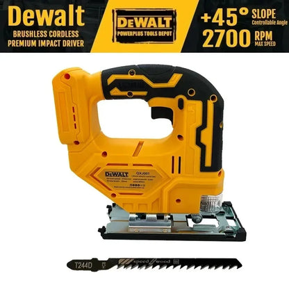 DEWALT 20V MAX Brushless Cordless Jig Saw 2700 RPM Multifunction Adjustable Portable Power Tool for Woodworking