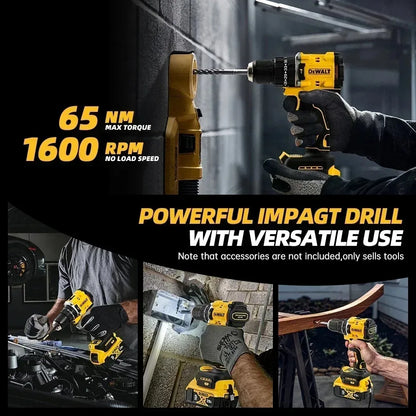 DEWALT DCD805 20V MAX Brushless Cordless Impact Drill Electric Screwdriver Multi-Function Hand Drill Tool