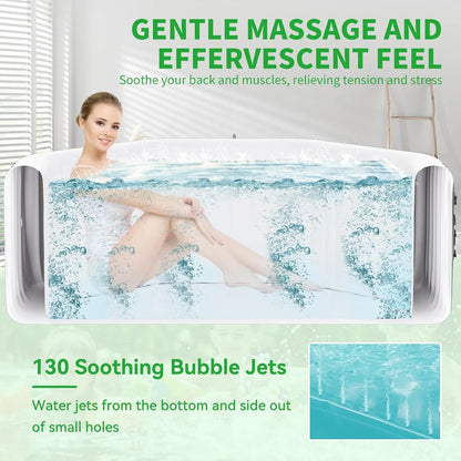 4-6 Person Polygon Inflatable Hot Tub，Customized