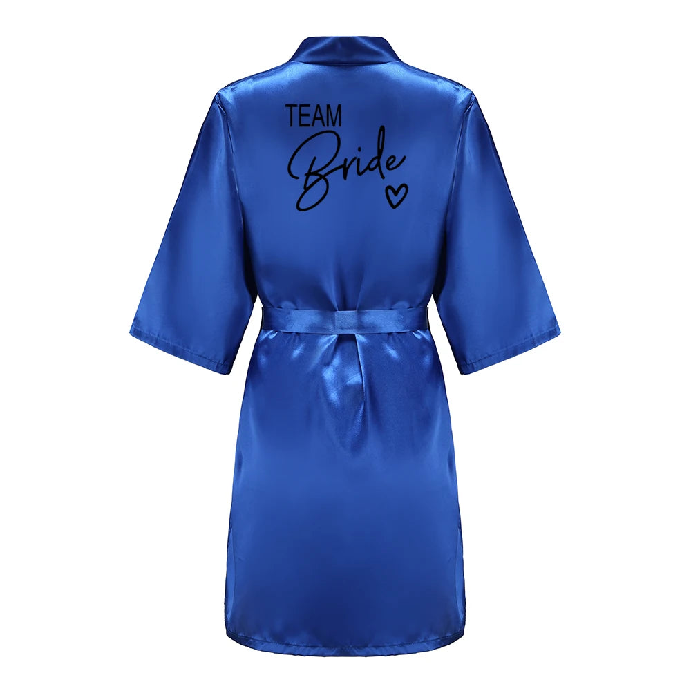 Bridesmaid Satin Robes - Stylish Kimono Pajamas for Weddings