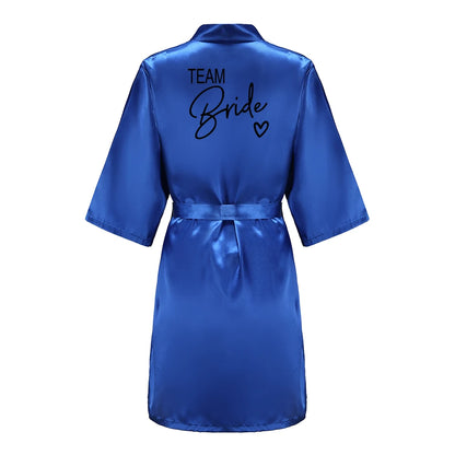Bridesmaid Satin Robes - Stylish Kimono Pajamas for Weddings