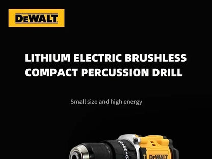 DEWALT DCD805 20V MAX Brushless Cordless Impact Drill Electric Screwdriver Multi-Function Hand Drill Tool