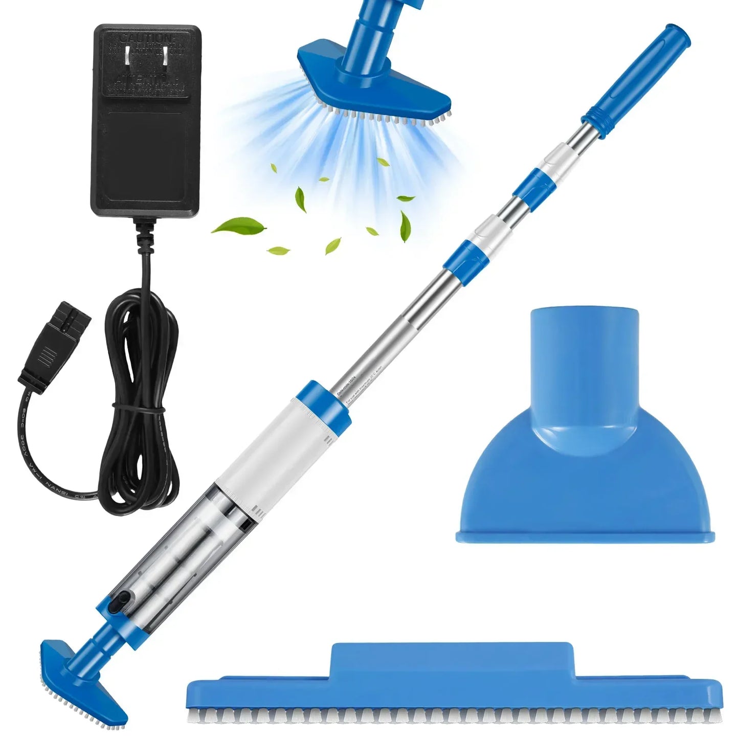 NEW Pool Cleaner Vacuum Rechargeable Pool Fish Tank Swimming Handheld Cordless Spas Hot Tubs Portable