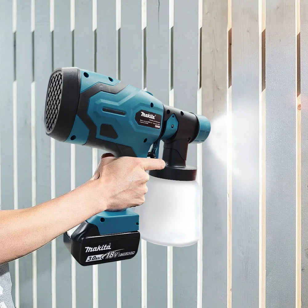 Makita 800ML Electric Spray Gun High Power Tools Paint Sprayer Auto Household Electric Spray Gun For Auto And Household Use