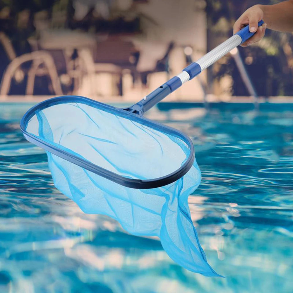 Professional Leaf Rake Deep Bag Swimming Pool Cleaning Nets Spa Rubbish Skimmer Pool Net Pool Cleaning Net Piscina Accessories