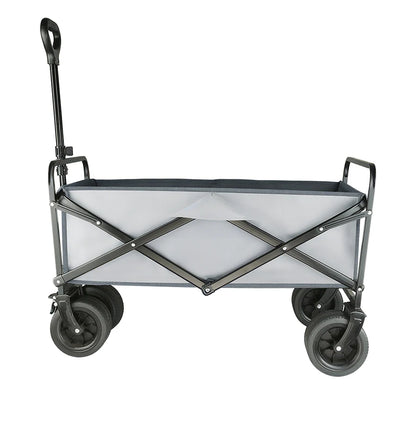 Big Tank Wheels Beach Wagon for Sand 500lbs Large Capacity Foldable Cart Garden Outdoor Picnic Collapse Shopping Trolleys Cart