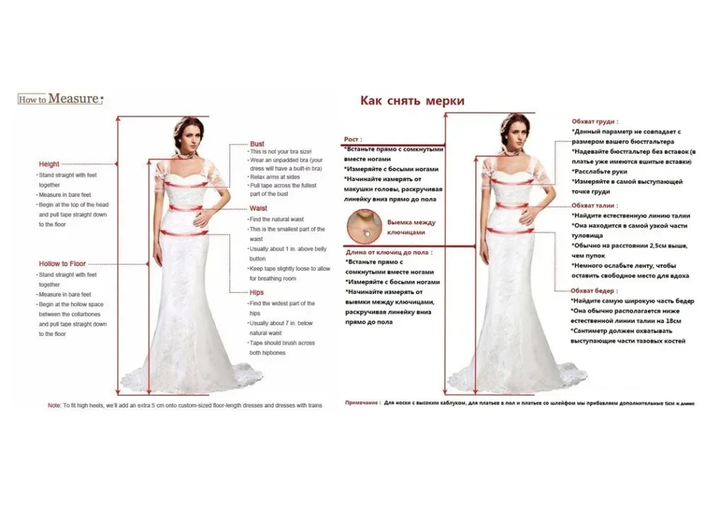 How to Measure for a Green Satin Mermaid Prom Dress, featuring measuring tips for bust, waist, and hip.