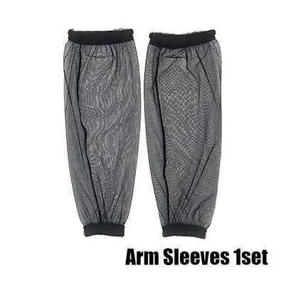 Mosquito Arm Sleeves Breathable Summer Mesh Lightweight Leg Mosquito Nets Anti-mosquito Outdoor Camping Hiking for Fishing