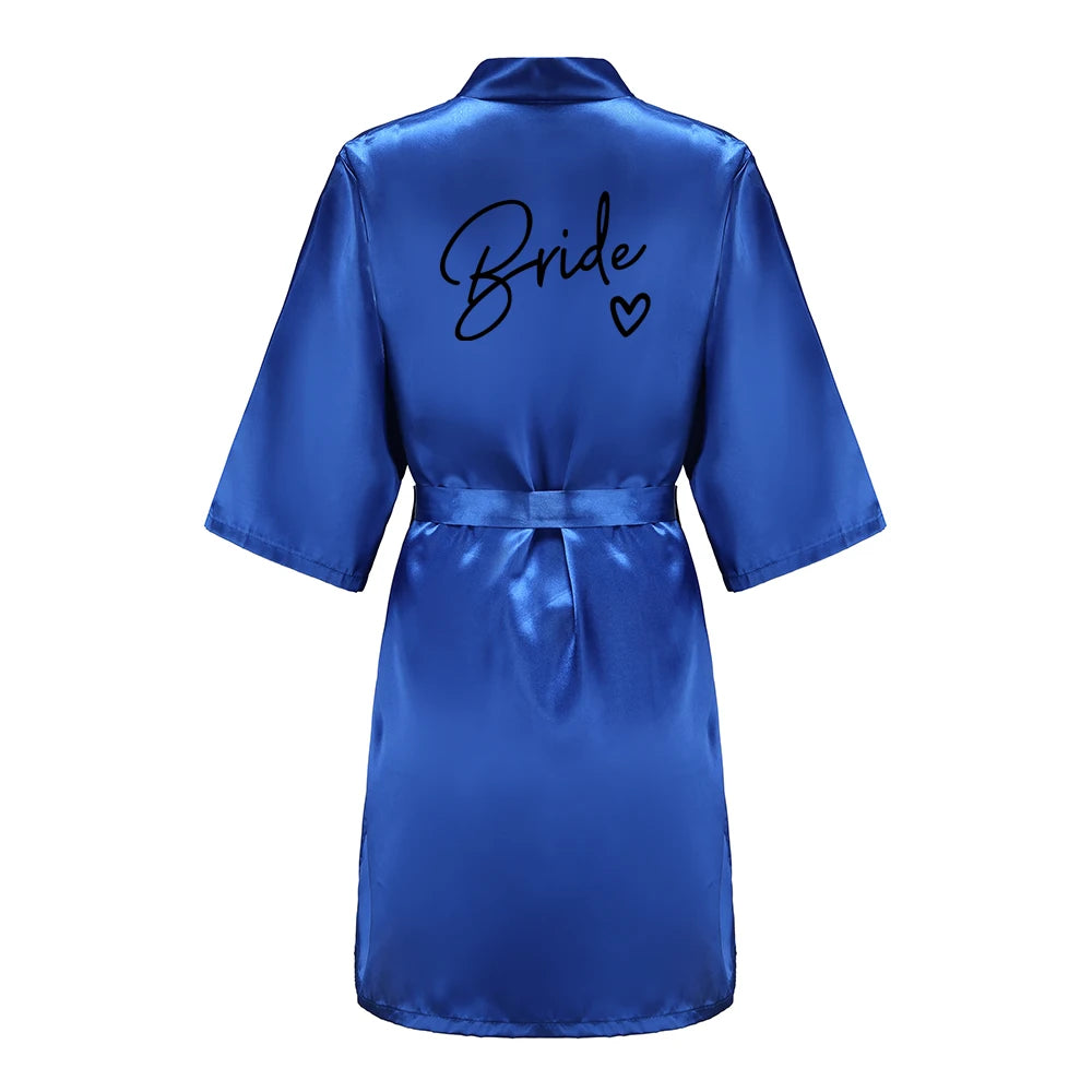 Bridesmaid Satin Robes - Stylish Kimono Pajamas for Weddings