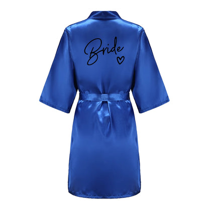 Bridesmaid Satin Robes - Stylish Kimono Pajamas for Weddings