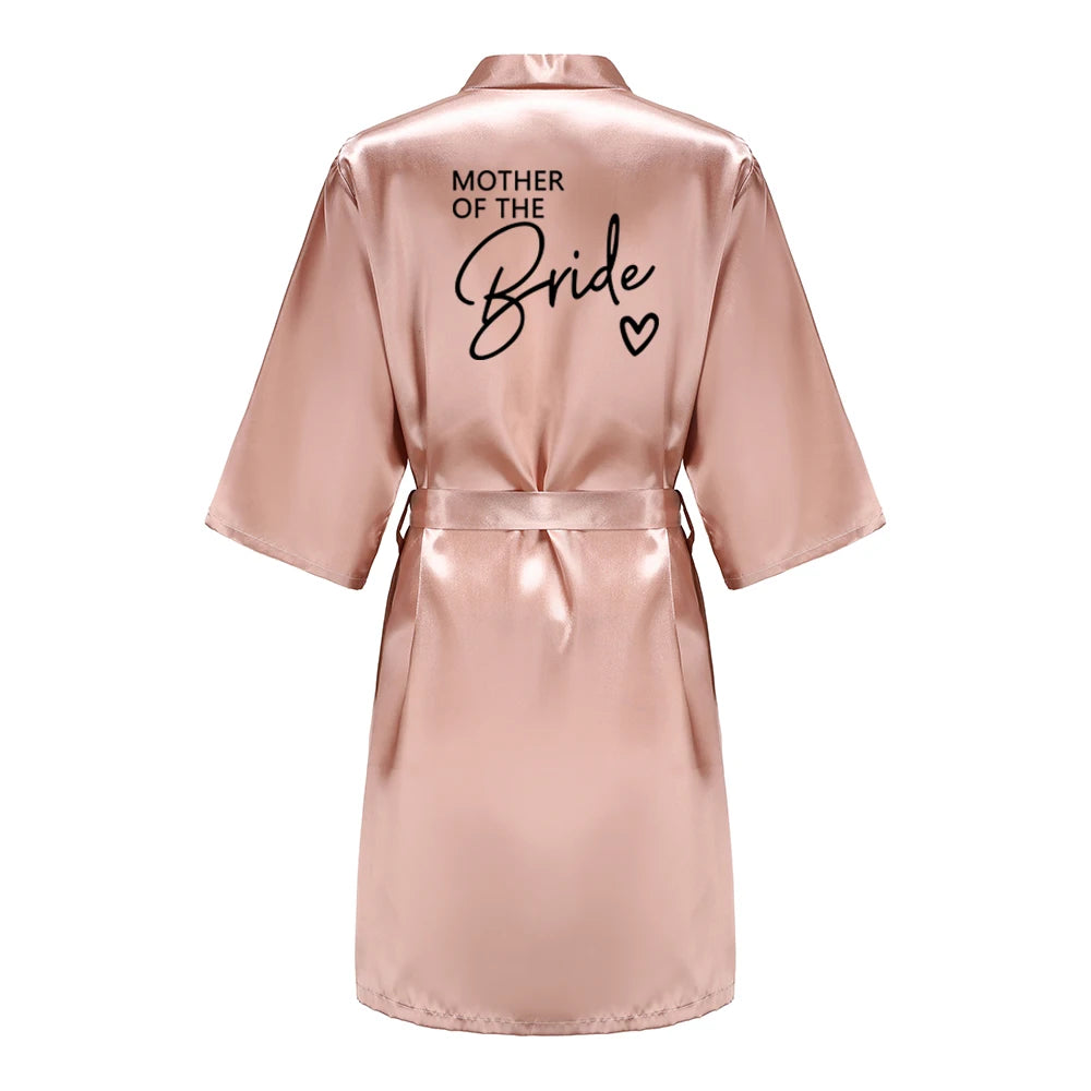 Bridesmaid Satin Robes - Stylish Kimono Pajamas for Weddings
