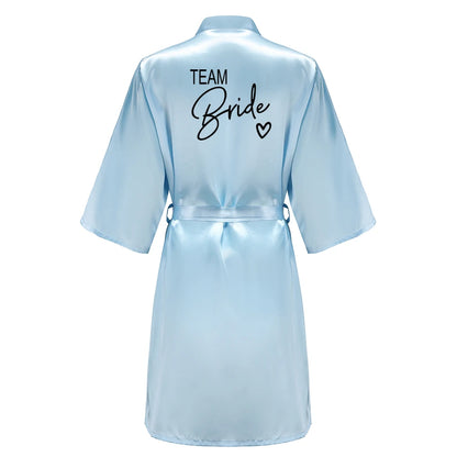 Bridesmaid Satin Robes - Stylish Kimono Pajamas for Weddings