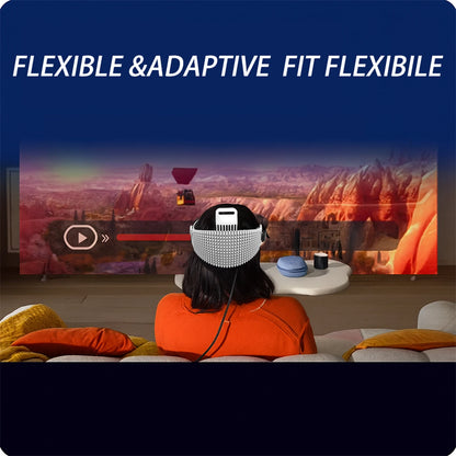 VR Headset Accessories Strap Fit for Meta Quest 3S/Quest 3 VR Head Strap Enhanced Support and Reduce Facial