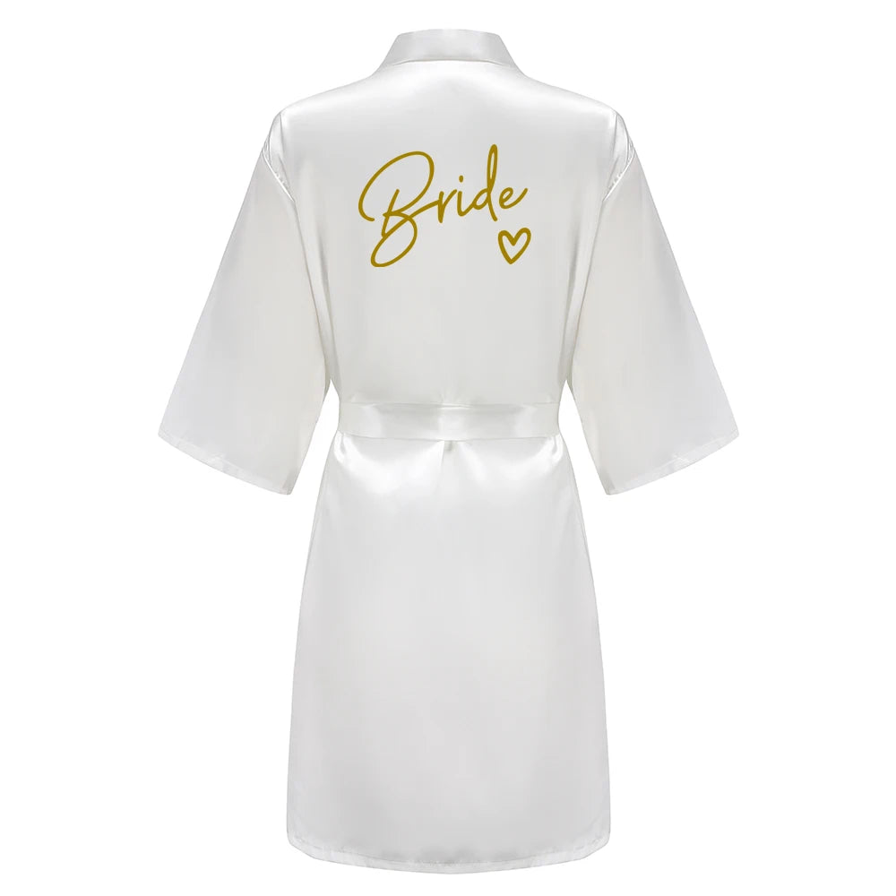 Bridesmaid Satin Robes - Stylish Kimono Pajamas for Weddings
