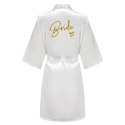 Bridesmaid Satin Robes - Stylish Kimono Pajamas for Weddings